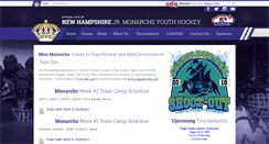 Desktop Screenshot of newhampshirejrmonarchs.com